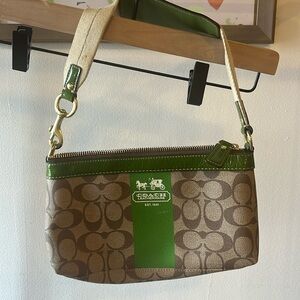 Coach Coated Canvas Shoulder Bag